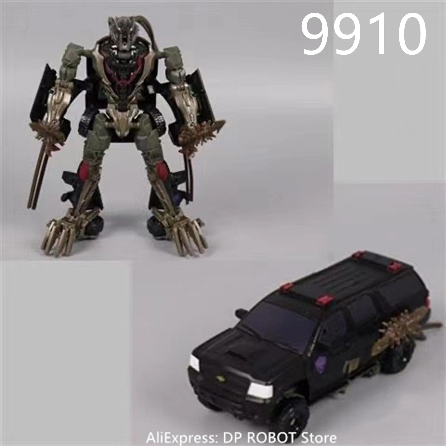 [Big Discounts]Transformation DaBan 9910 Crowbar Deformation Action Figure Robot Toys With Box