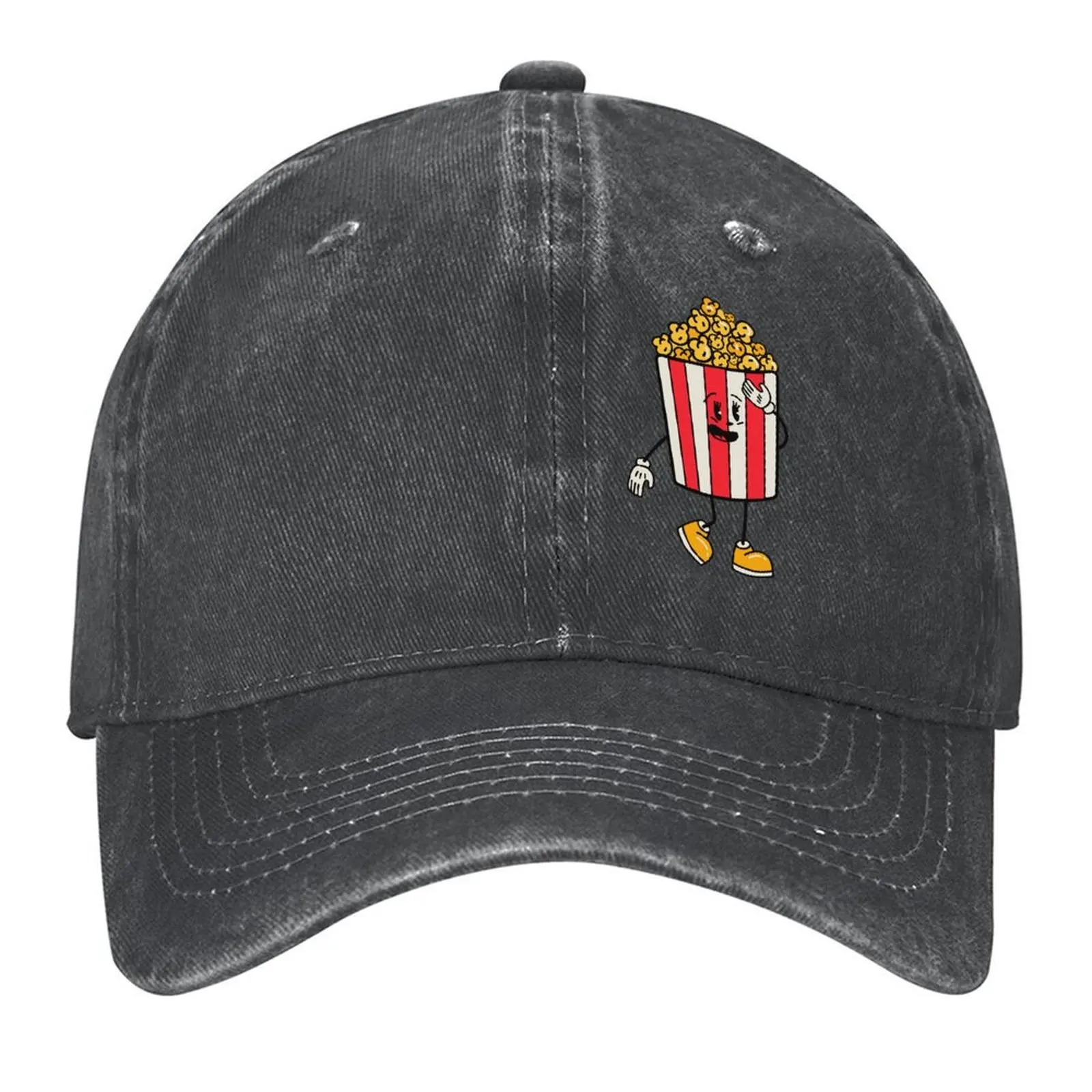 

Couple's matching bucket hats_Popcorn and Cool Drink Baseball Cap Gentleman Hat designer cap New Hat Girl Men's