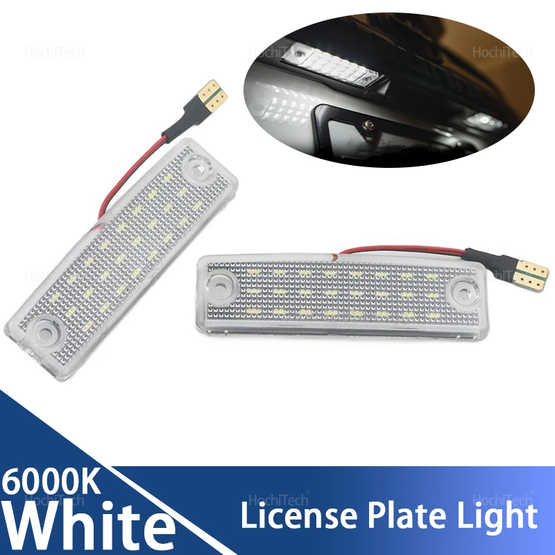 

Для Toyota 4Runner 1996-2022 для Toyota Sequoia 2008-2019 2x задняя светодиодная лампа номерного знака SMD 6000K номерной свет белый