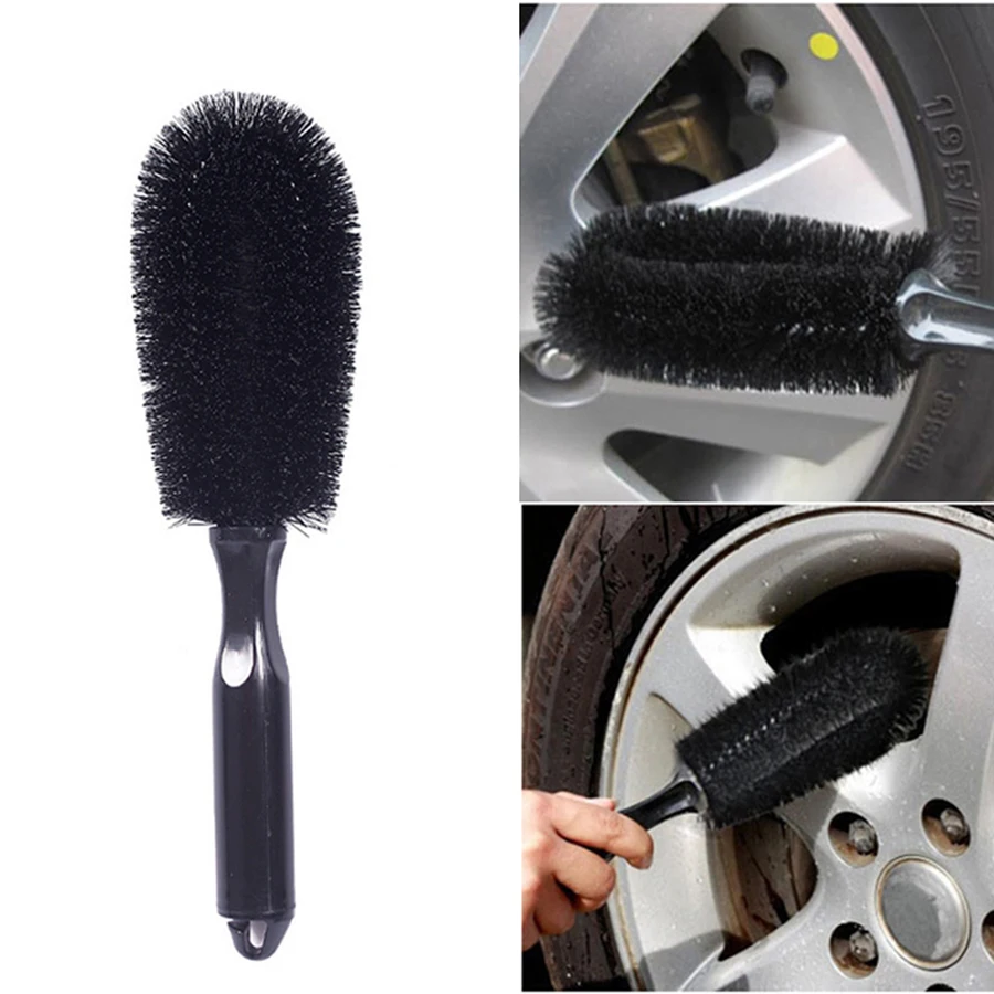 Universal Car Wheel Rims Tire Washing Handle Brush Auto Cleaning Tool House Carpet Cleaner Brushes