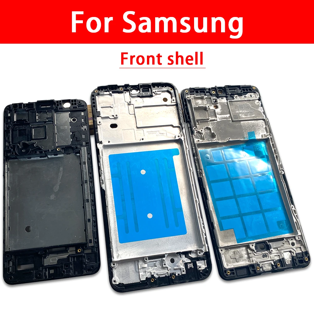 For Samsung A02 A03S A04 A13 4G A21S A22 5G A42 A01 Core Front Housing LCD Frame Bezel Plate Rear Case Panel Replacement Parts