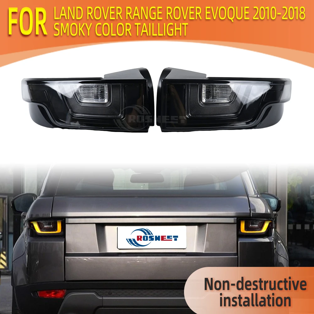 

Smoky Color Rear TailLight Stop Turn Signal For Range Rover Evoque L538 2010-2018 Dynamic Indicator Light Car Accessories