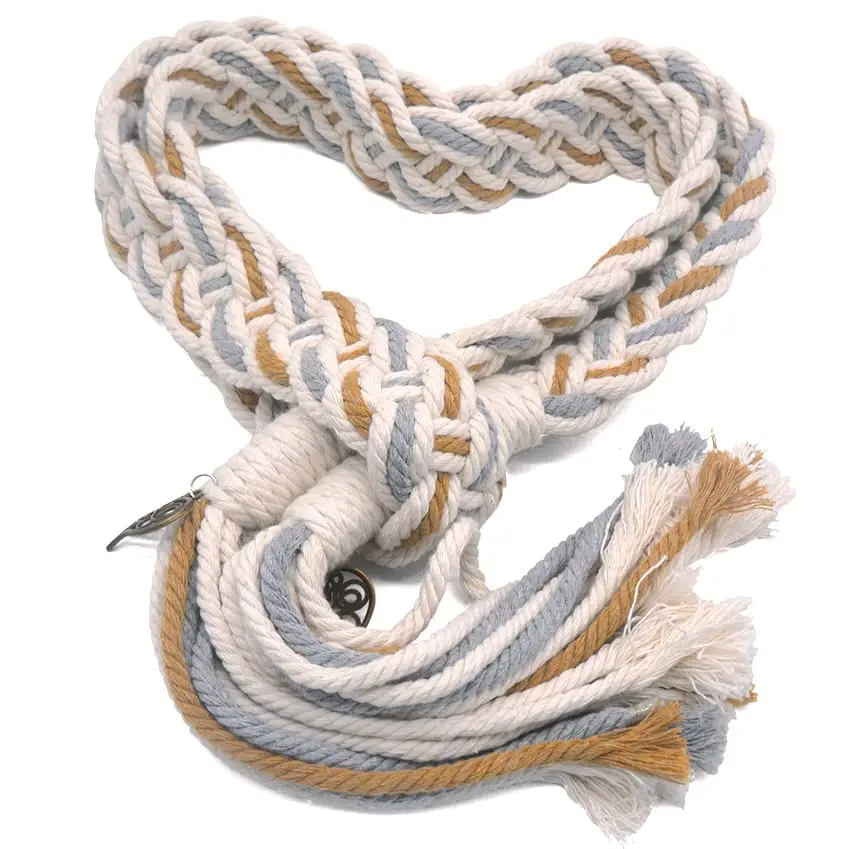 Wedding Lasso Handfasting Cord for Wedding in Natural Cotton Lazos para Boda Wedding Cord Traditional Celtic Pattern