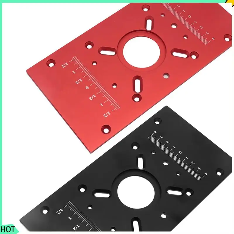 

AWAH Router Table Insert Plate Router Lift Kit - Woodworking Router Lift Flip Plate For 65Mm Motor Trimming Machine