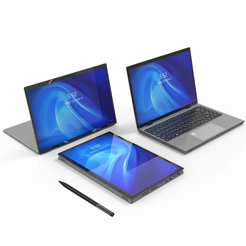 2025 nueva pantalla táctil de 14 pulgadas 2 en 1 Yoga Notebook PC N95 16GB 32GB DDR4 256/512 GB 1TB 2TB SSD Win 11 ordenador portátil