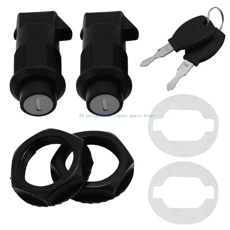 

41XA 1 Pair Lock Set With 2 Keys Set Fit for Universal Motorcycle Hard Saddlebag