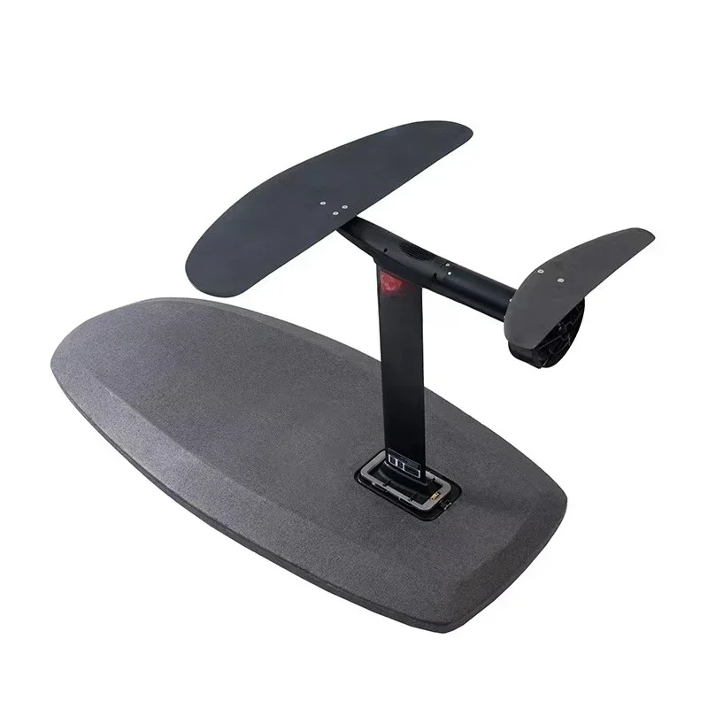 Commercial's electric hydrofoil hovering station for surf boarding with hydrofoil surfboards