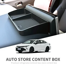 Smabee Dashboard Storage Box for Toyota Corolla 2019 - 2022 Center Console Hidden Tray Behind Screen Car Accessories Tidying