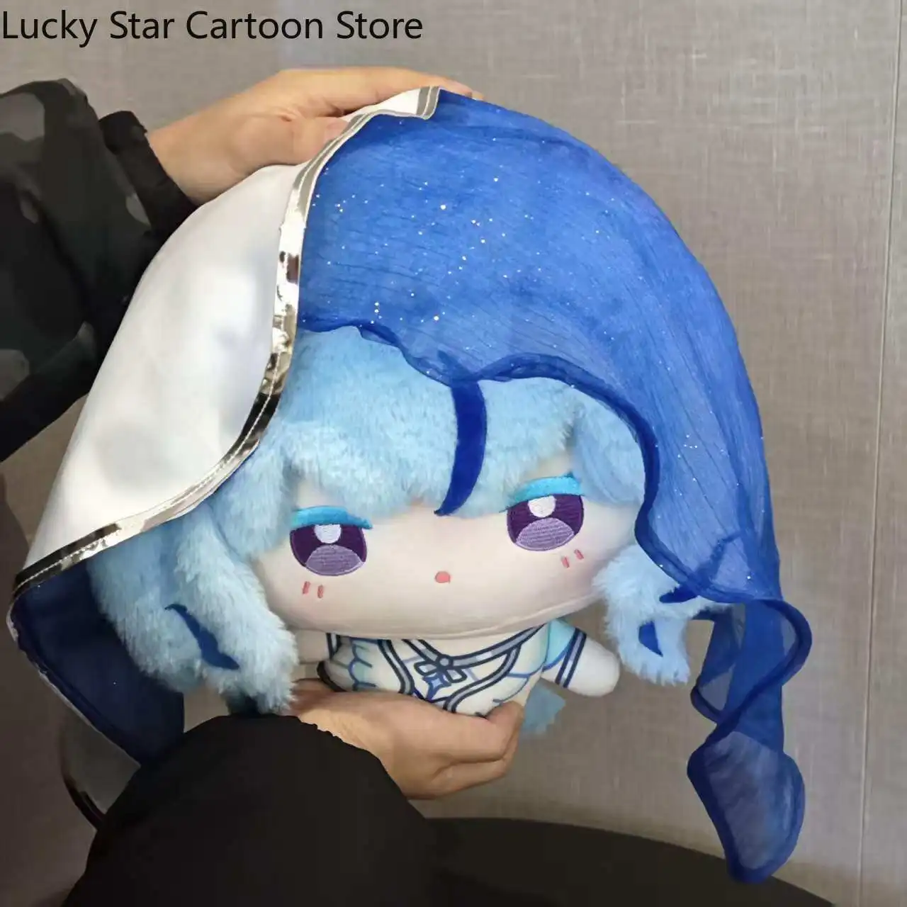 

Wuthering Waves The Shorekeeper 35cm Big Head Figure Maumet Puppet Idol Plushies Pillows Pillow Cosplay cushion Halloween Gift