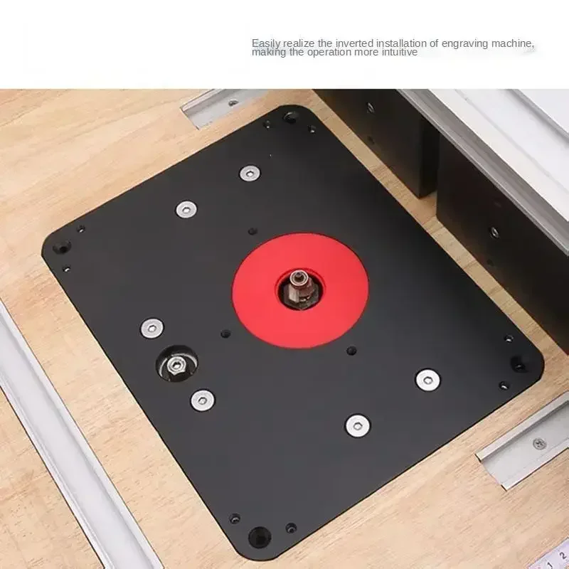 

Excellent 107 To 80mm Heavy Duty Wood Router Lift Elevator With Aluminium Router Insert Plate Woodworking Machine Tools N