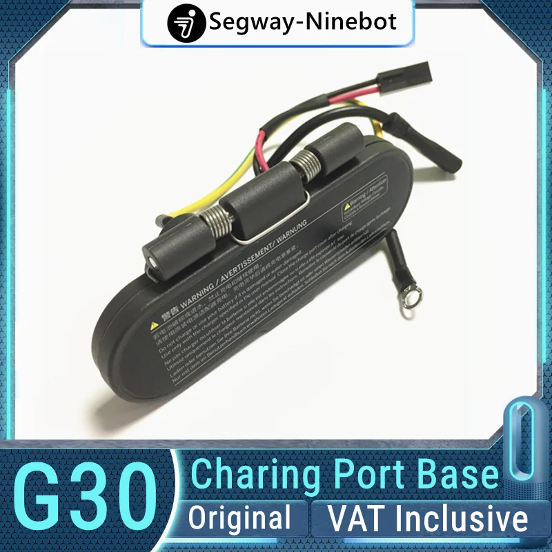 Original Charing Port Base kit Spare Parts For Ninebot by Segway MAX G30 G30P Smart Electric Scooter Charing Port Accessries