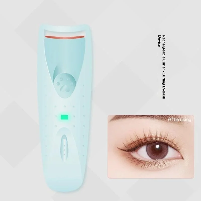 Elektrisch beheizter Wimpernformer für Frauen, langanhaltendes automatisches Wimpernwellen-Tool, neues Make-up-Zubehör, beheizter Wimpernclip – Detail 5