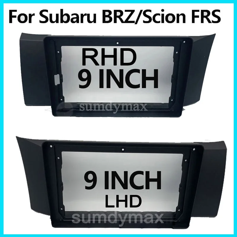 

9inch 2 Din Car Radio Fascia Frame For Subaru BRZ Scion FRS Toyota-GT 86 2012 - 2016 Android Big Screen Audio Dash Fitting Panel