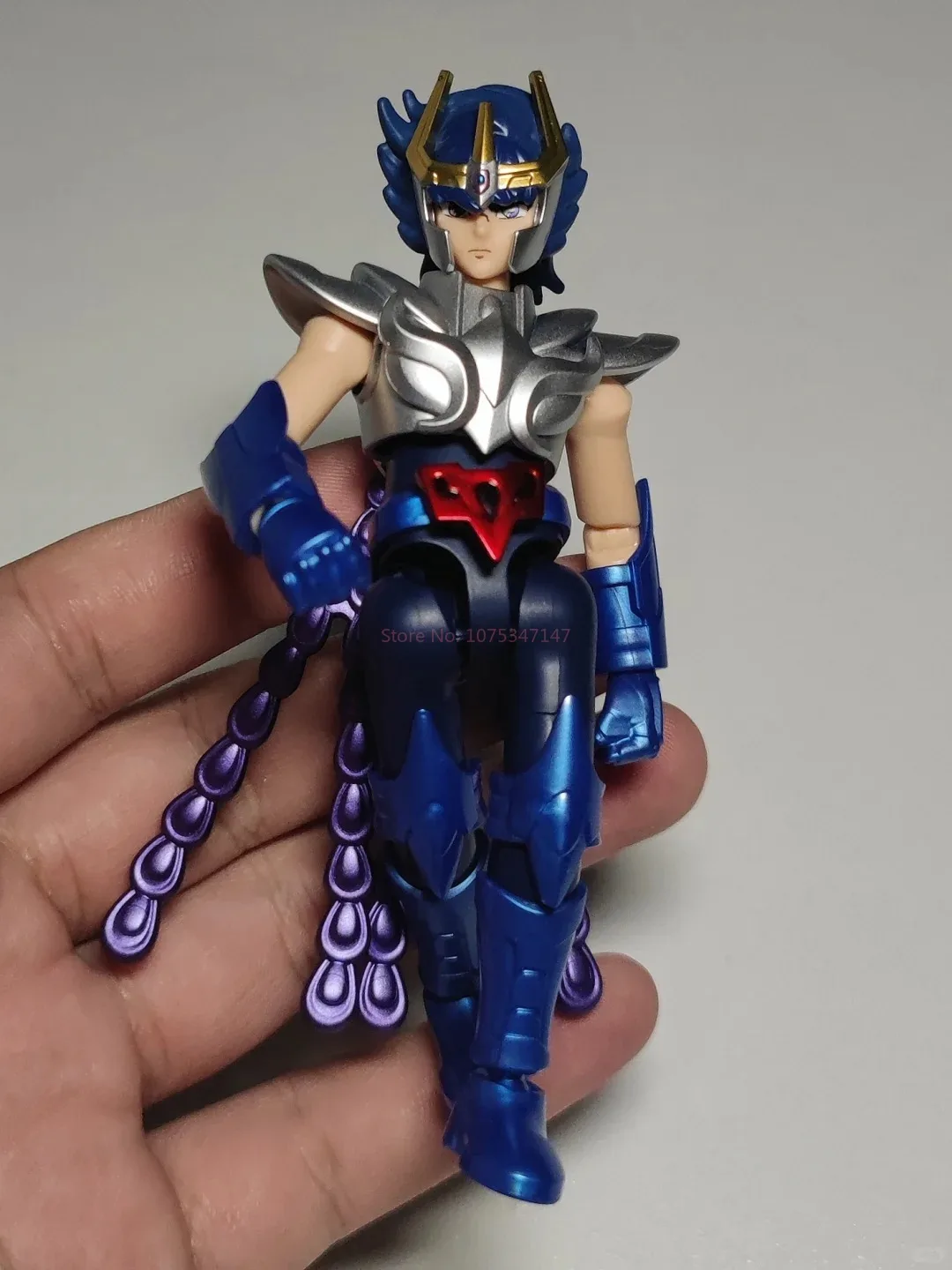 Blokees Saint Seiya Galaxy Version 01 Aiolos Shura Ikki Shun Jabu Marin نموذج مجمع ألعاب مجموعة هدايا أطفال سانت الذهبية #5