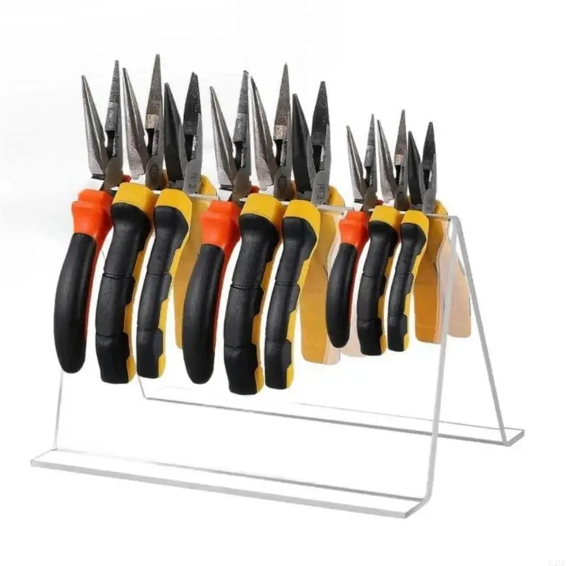 Acesso fácil Acesso A acrílico Rack Rack Rack Jewelry Tool Stand Stand