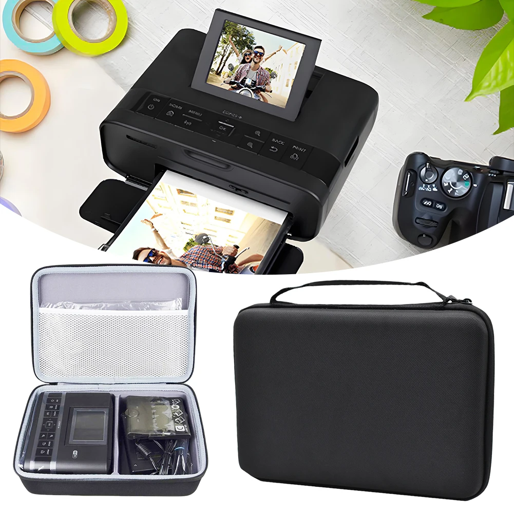 EVA Hard Travel Case Wireless Compact Color Photo Printer Shockproof Hard Carrying Case for Canon Selphy CP1200 CP1300 CP1500