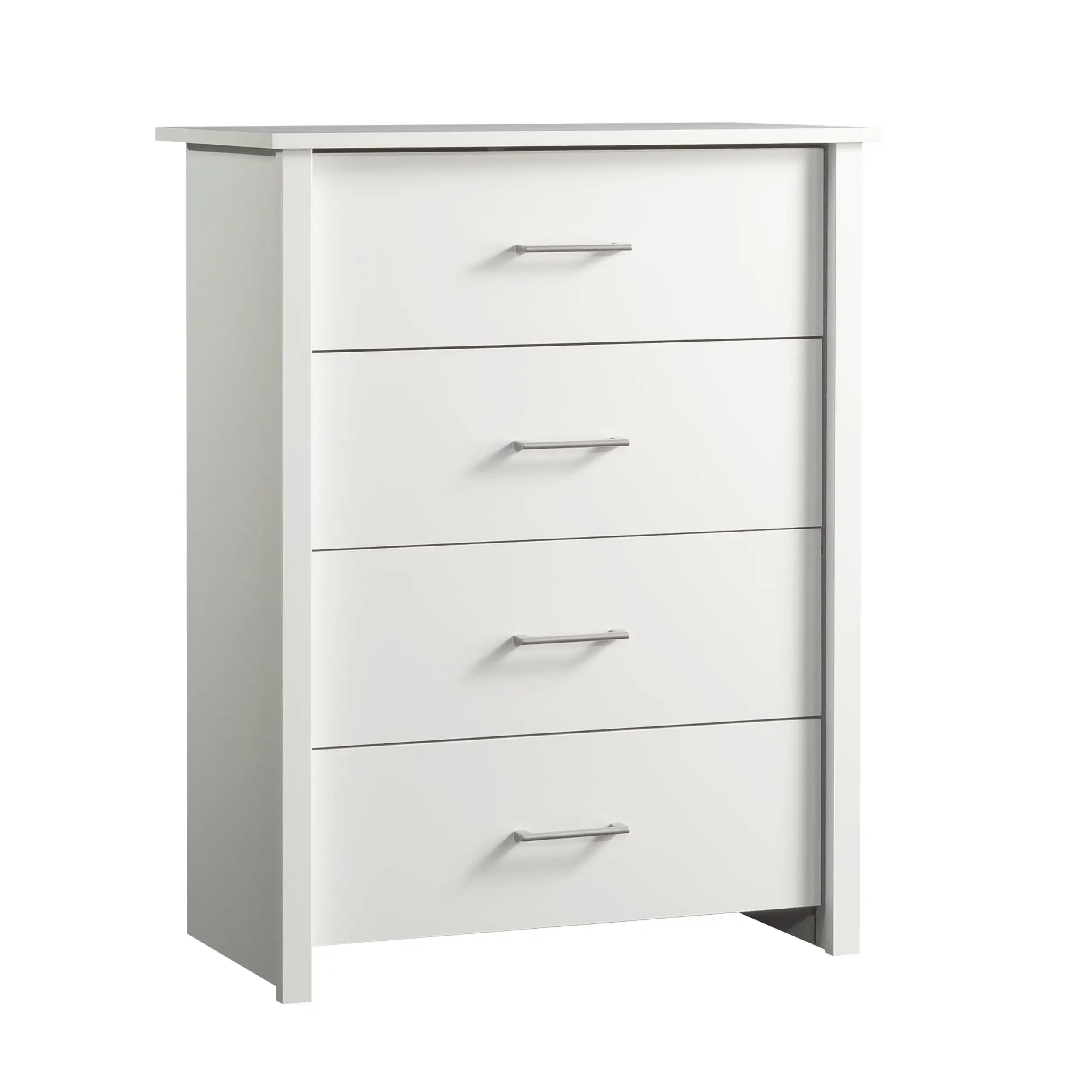 NEW Hillside 4-Drawer Dresser, White Finish