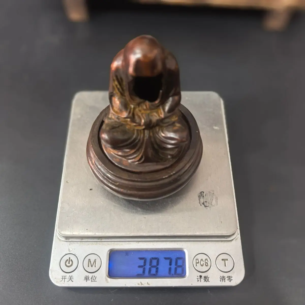 Antique Alloy Zen Phaseless Buddha Aromatherapy Burner Ornament Household Indoor Tea Ceremony Sandalwood Agarwood Burner Aromath