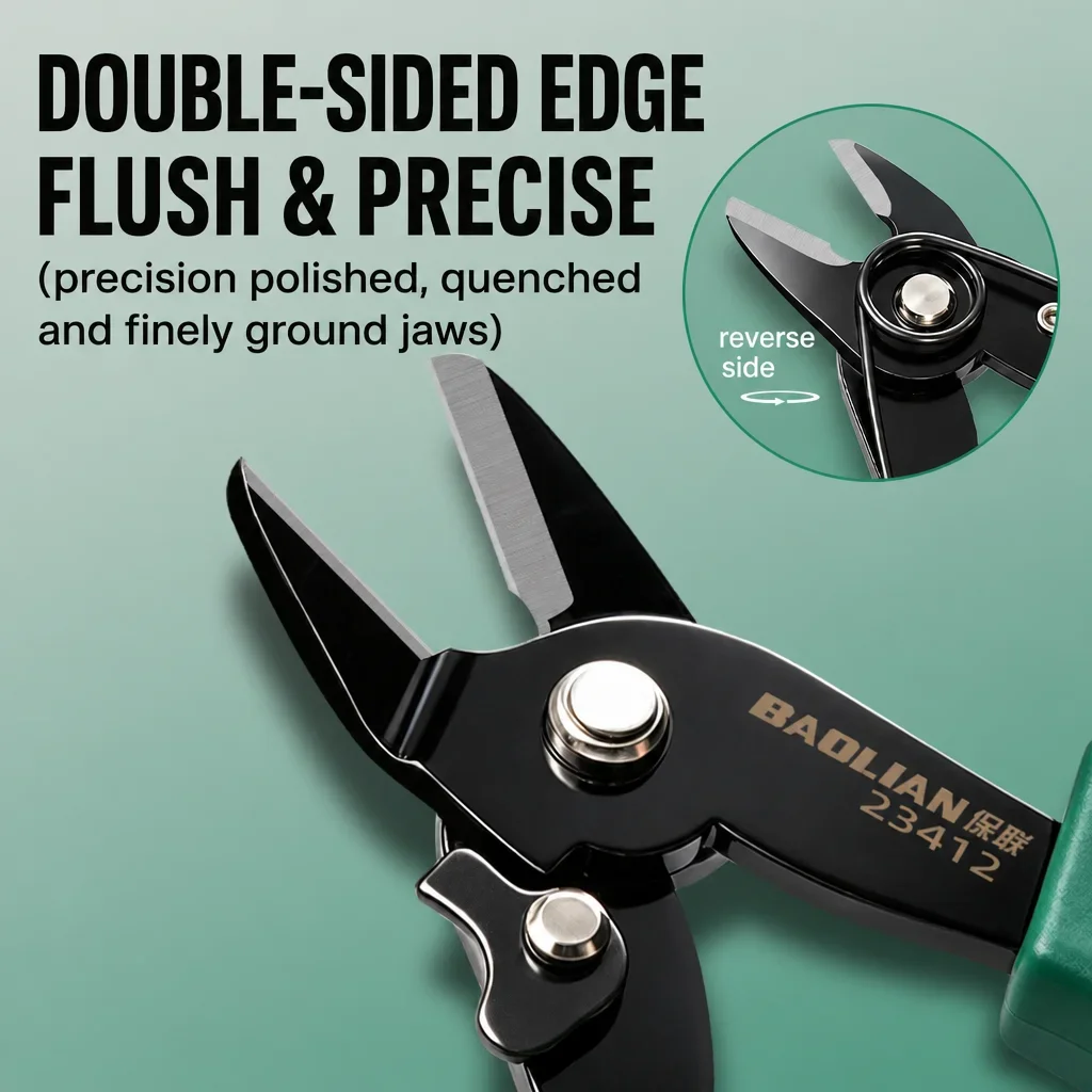 6 Inch Mini Cable Cutting Pliers Wire Stripper Cutter 1.6-4.0mm Electrical Wire Stripping Hand Tool for Circuit Maintenance
