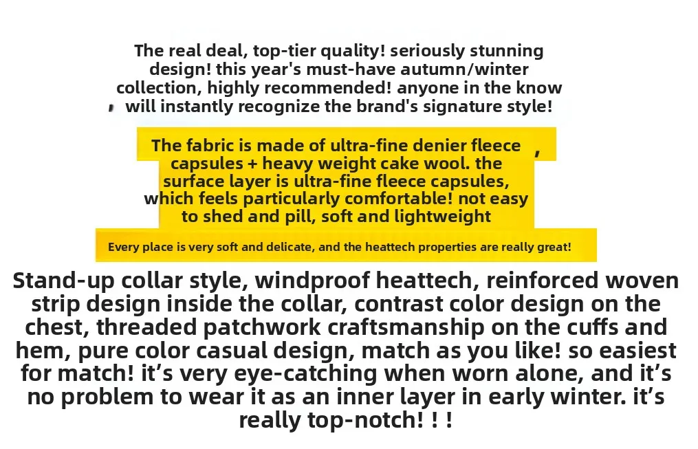 Thermojacke, Outdoor-Radsport-Freizeitjacke, Modische Innenschicht-Strickjacke, Dicke Doppelseitige Fleecejacke für Damen und Herren – Detail 2
