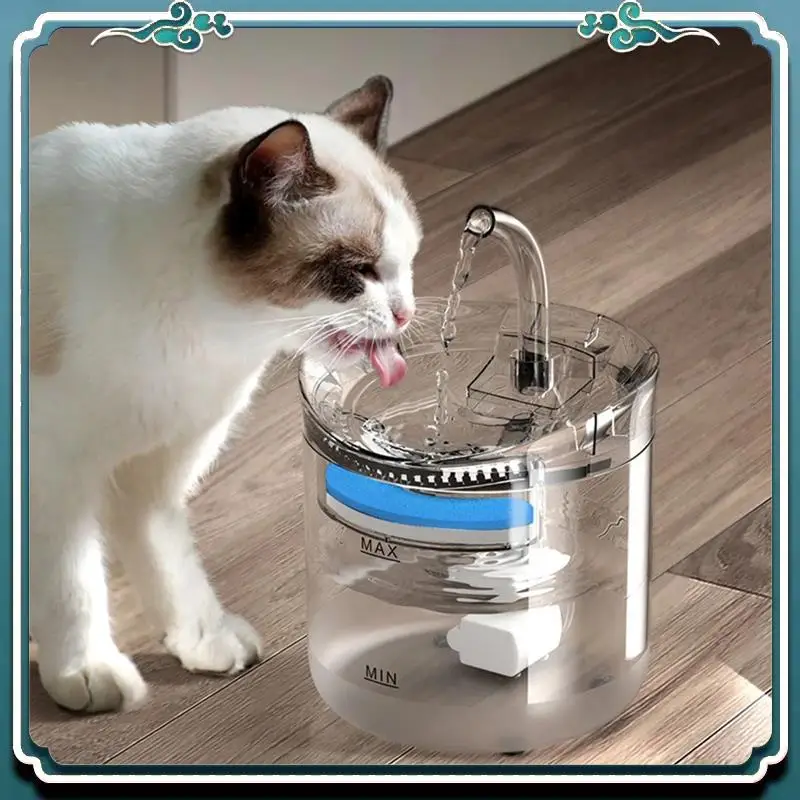 Premium 8PCS Cat Water Fountain Replacement Filter Elements Activated Carbon Filter For Dog Cats Pet Drinking Bowl Feeder Filter