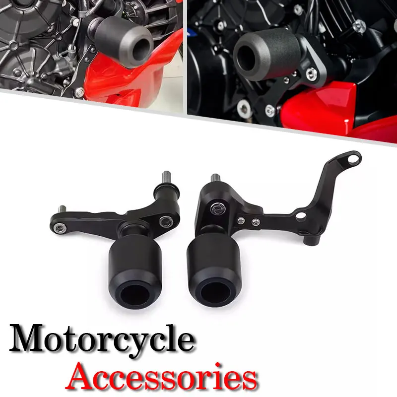 

For DUCATI V4 DIAVEL V4 Diavel V4 2023-2025 Falling Protection CNC Frame Slider Fairing Guard Crash Pad Protector