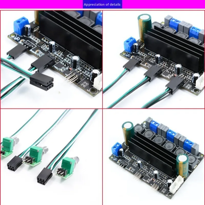 high-performance-tpa3116d2-high-power-hifi-digital-21-subwoofer-amplifier-board-with-flexible-extended-potentiometer