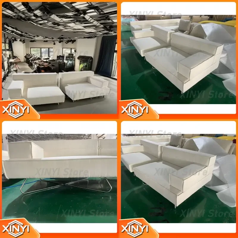 Modern Customized Modular Furniture Living Room Sofa Set with Bed for Single Sofa Bed