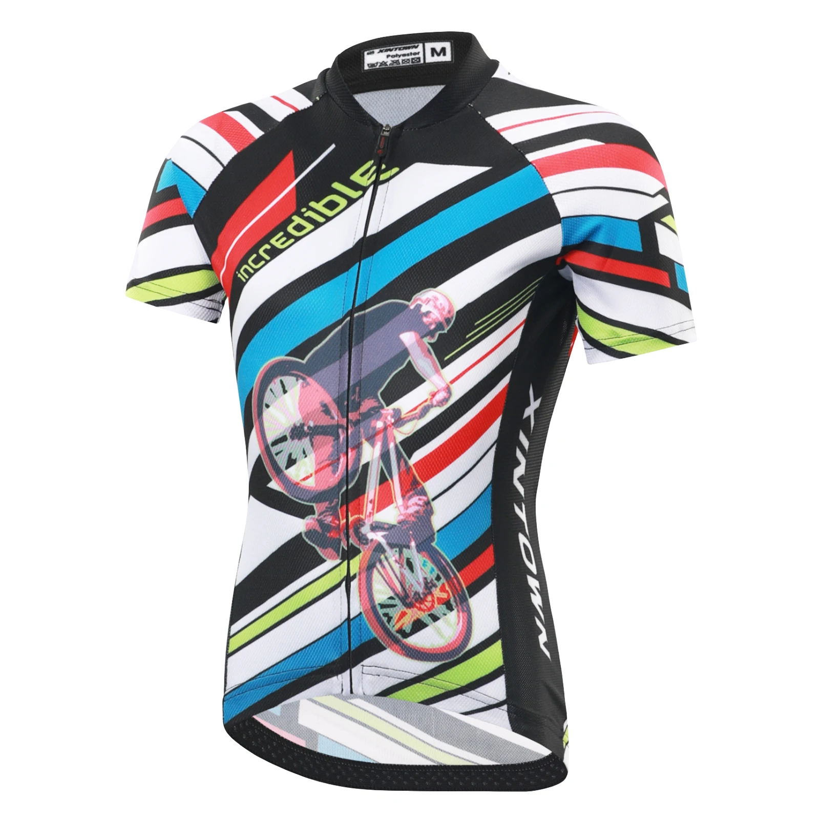 Short Sleeve Boys Girls Cycling Jersey Quick Dry Children's Bike Wear MTB Road Riding Bicycle Tops Breathable Lightweight Shirts