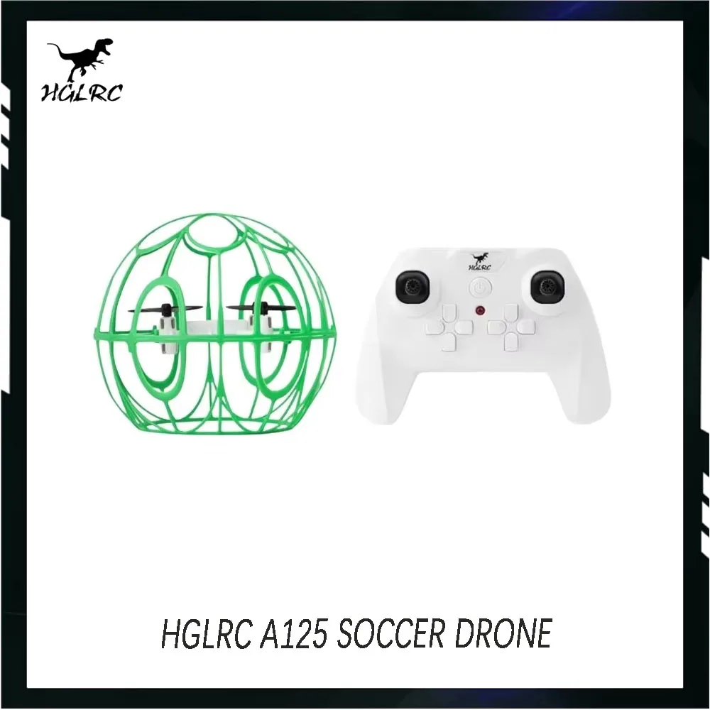 

HGLRC A125 Soccer Drone New Spherical Ddesign for All-round Protection Easy for Beginners to Use