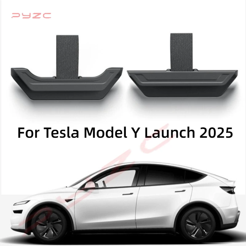 Rear Trunk Rope Draw String For Tesla Model Y Juniper 2025 Open Tail Box Cover Handle Pull Straps Car Modification Accessories