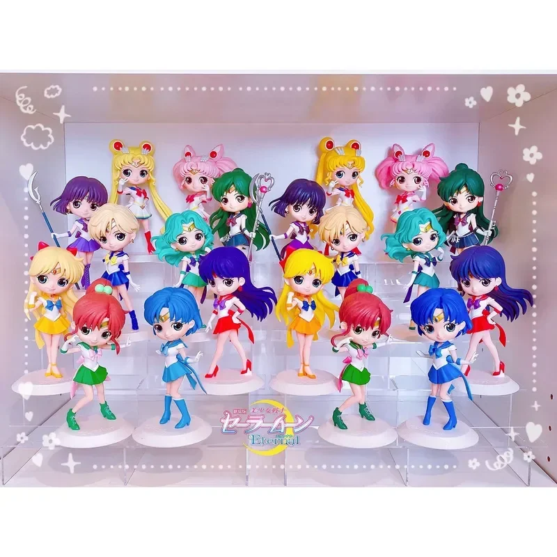 Qposket Sailor Moon Wedding Figura Anime, Muitos Estilos, Estátua De PVC, Boneca De Coleção, Brinquedo Decoração, Presente De Aniversário, 13-14cm