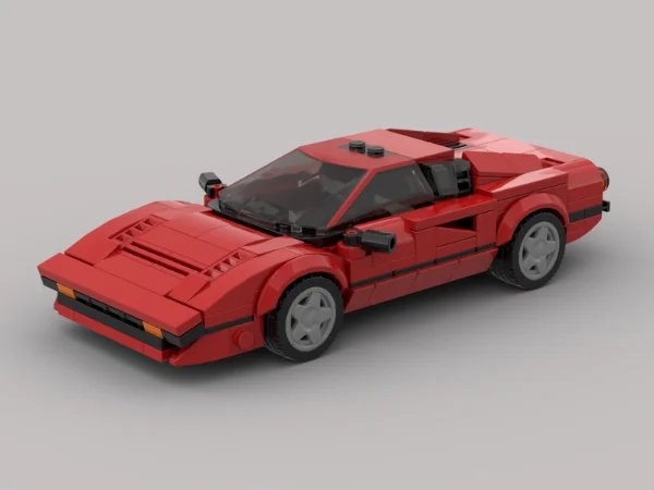 307pcs Classic 308 GTB Retro Racing Car Building Blocks Set MOC Vehicle Model Bricks DIY Toy Gift