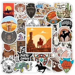 Western Cowboys Sticker Texas Riding DIY Toy Gift Decal Decorative Graffiti Stickers for Phone Luggage Laptop Bottles Waterproof