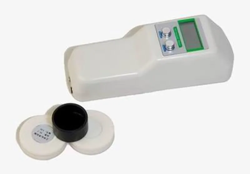 0.0-199.9 مقياس اللمعان الرقمي الأبيض متر يده اختبار البياض الكاشف لطلاء الدقيق الورقي درجة الغزل عتيمة