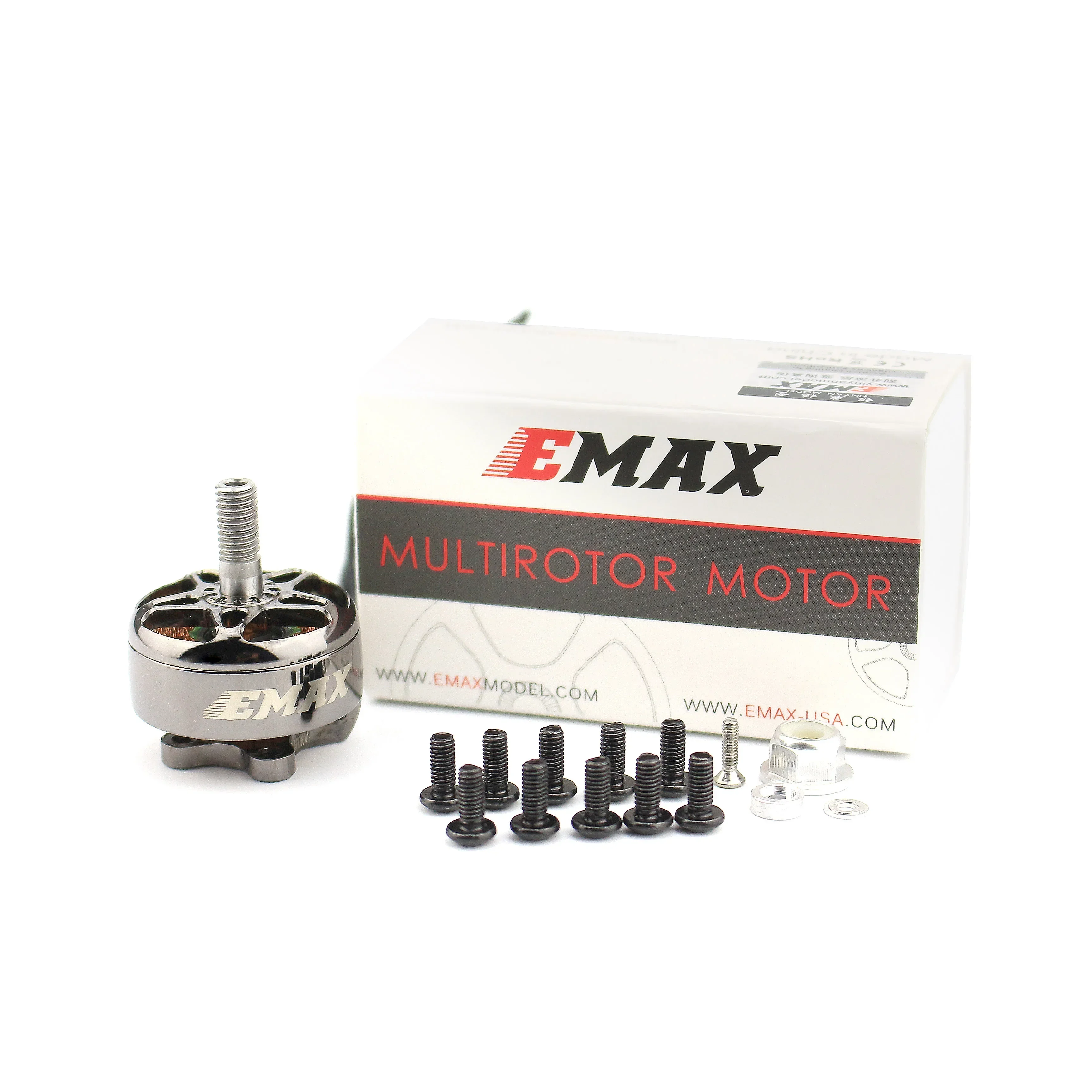 Auf Lager neueste emax eco ii Serie 2207 1700kv/1900kv/2400kv bürstenloser Motor für RC Drohne fpv Rennen