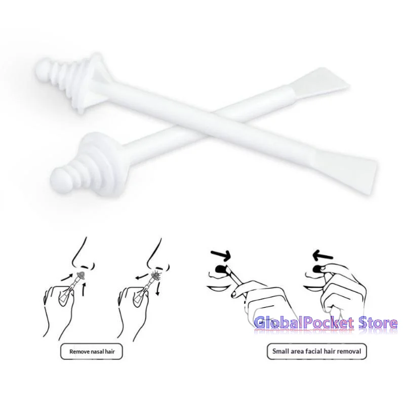 [TG823]Nose Wax Sticks 20PCS Nose Wax Applicators For Painless Nose Hair Removal Beeswax Safe Wax Accessories