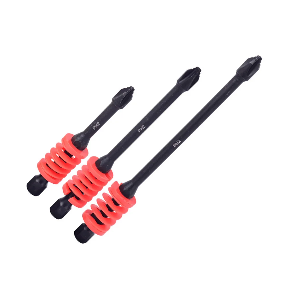90/110/150mm Screwdriver Bit For Rainbow Spring Electric Nonslip Hand Tools Parts Power Tool Accessories