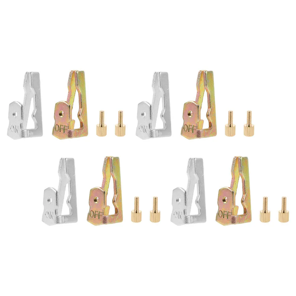 

4Sets Timer Switch Kit User Friendly Simple Setup Time Saving Operation Pool Time Switch Trippers Trippers Parts for Timer