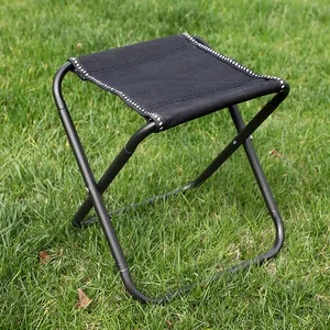 Lightweight folding chair for outdoor camp, portable stools, road alloy, travel, walks, fishing, camp furniture 6 Main Sales Banco Camping - №3