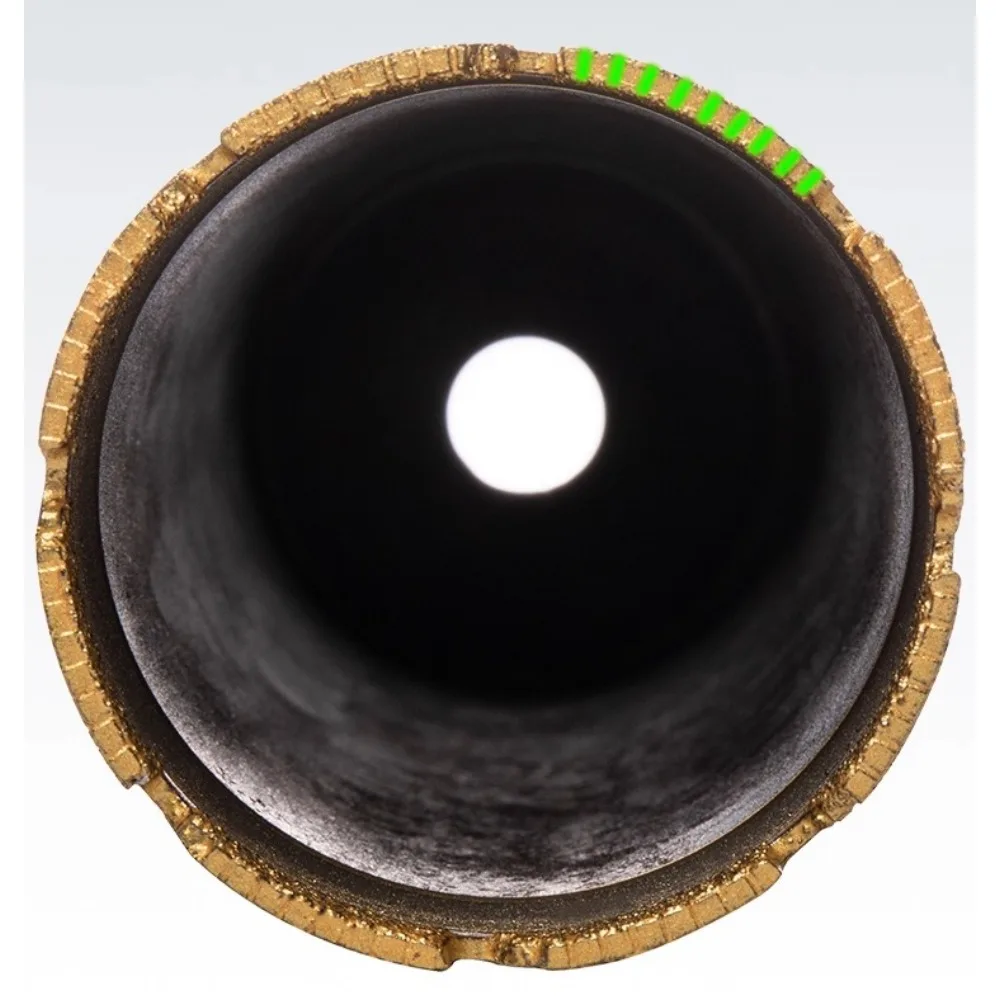 لقمة مثقاب المياه سريعة النحاس 63، فتاحة ثقب جدارية جافة وحادة من الخرسانة، للاستخدام المزدوج الجاف والرطب