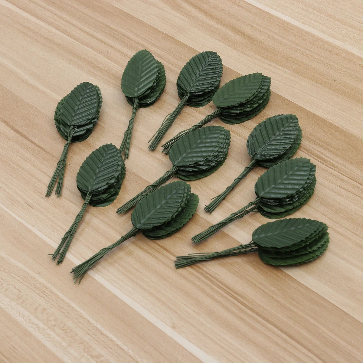

200 Pcs Flower Arrangement Accessories Artificial Plant Rose Decorating Homes Leaves Decoratrive Surrounding by Plants