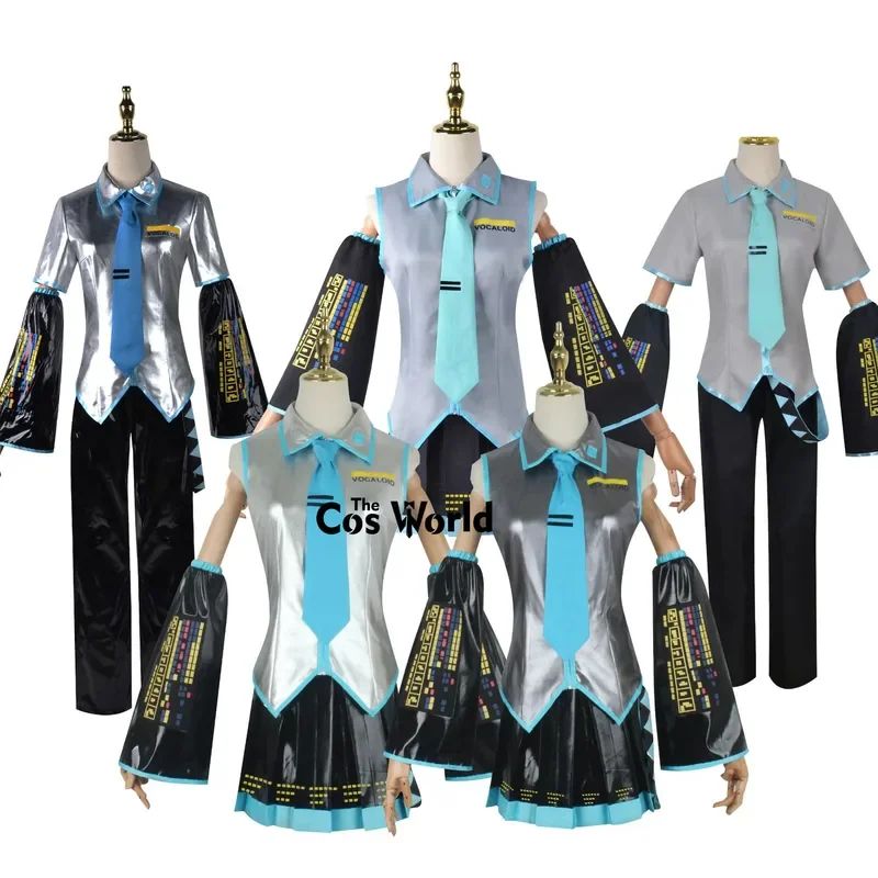 Miku Official Uniform Outfits Anime Cosplay Costumes