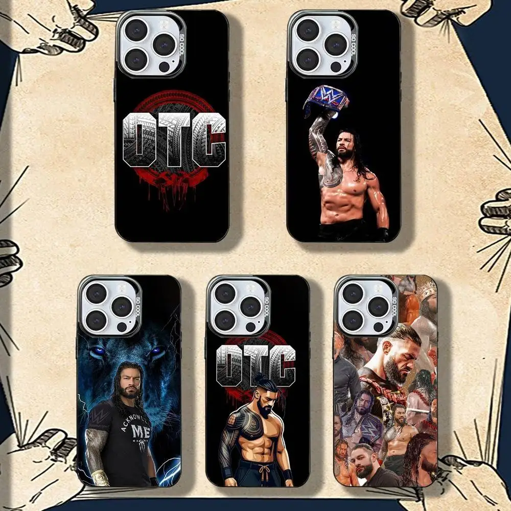 

R-Roman Reigns Phone Case For iPhone 16,15,14,13,12,11,8,7,Pro,Max,Plus,Mini,XS,SE Shockproof Matte Cover