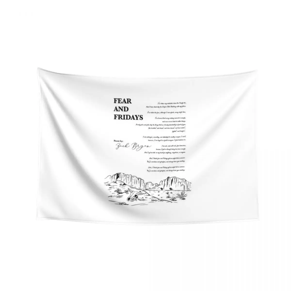 

Fear and Fridays Tapestry Home Supplies Room Decor For Girls Decoration Pictures Room Wall Bedroom Decor Tapestry