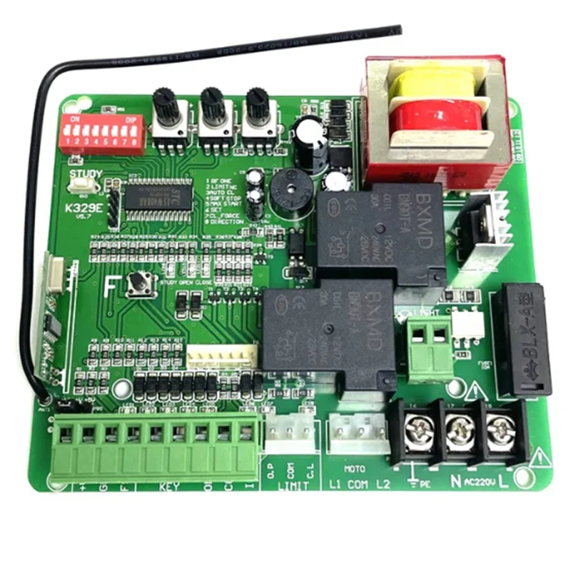 T329E Soft Start For Only Magnetic Limit Switch NO Sliding Gate Opener Motor Control Board Electronic Card Controller