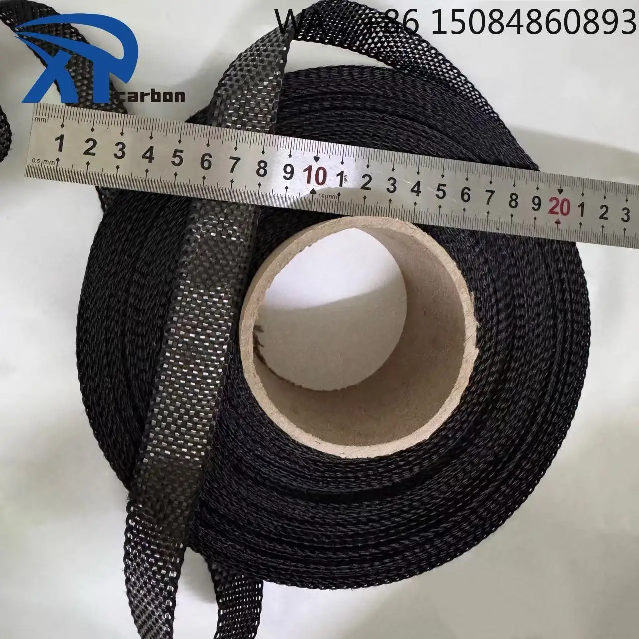 

3K 20mm high modulus carbon fiber tape, high strength wear resistant strip for aerospace industrial field accessories
