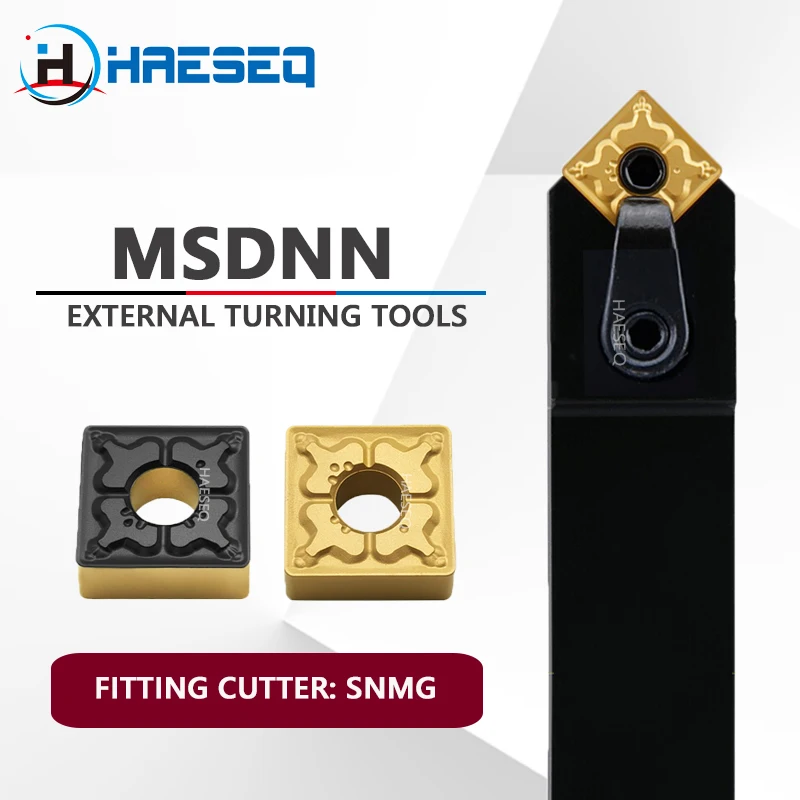 เครื่องมือตัด mesin bubut CNC MSDNN3232 MSDNN2525 MSDNN2020 MSDNN1616สำหรับคาร์ไบด์แทรกภายนอกที่ยึดเครื่องมือกลึง msdnn