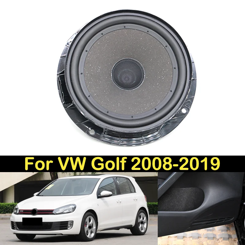 

DECHO Original Car Door woofer For VW Golf 6 Golf 7 7.5 2008-2019 Door Sound Speaker woofer tweeter Bass Trumpet 5KD 035 454