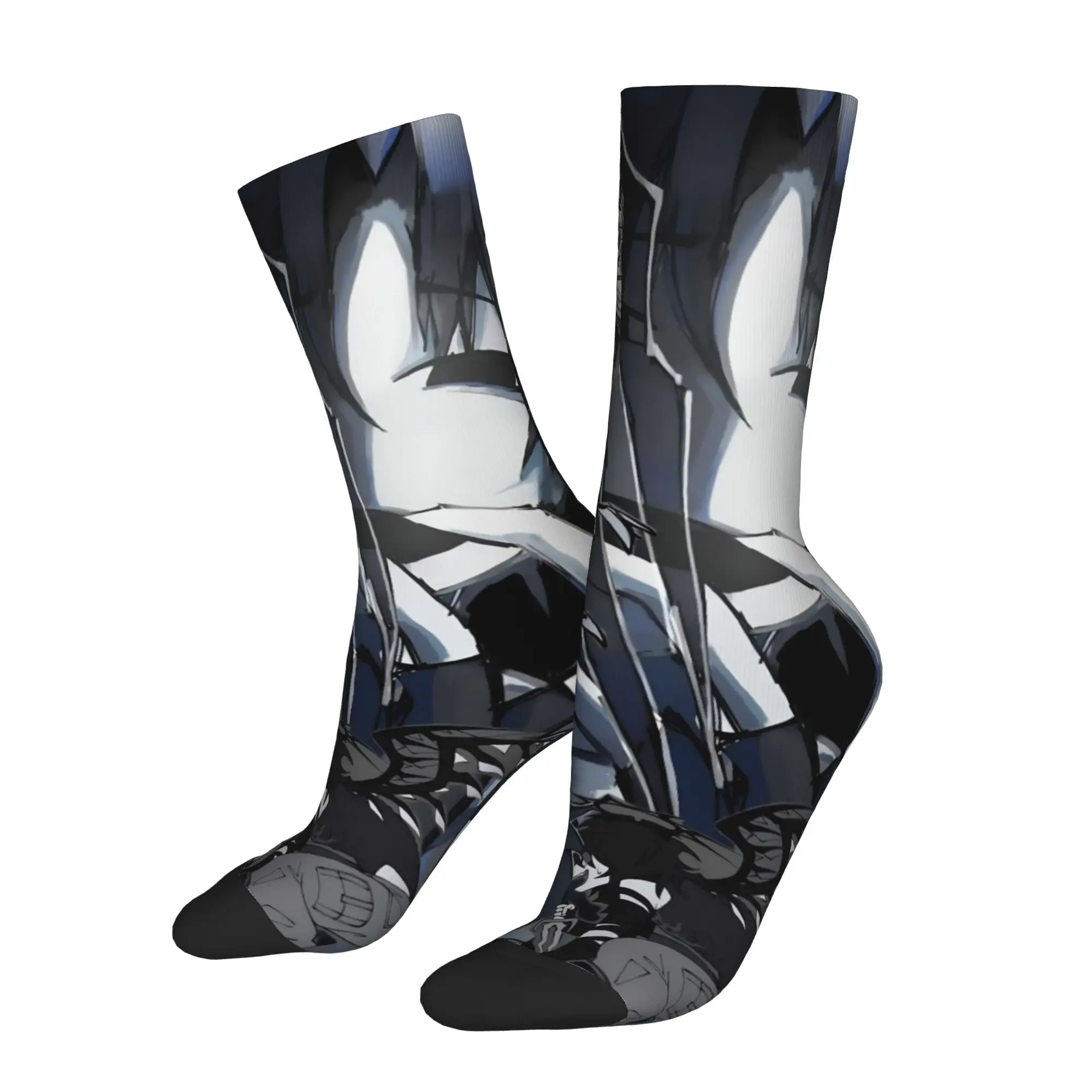 Winter Warm Hip-hop Women Men Azuretime Anime Azure Two Time Socks  Breathable Football Socks